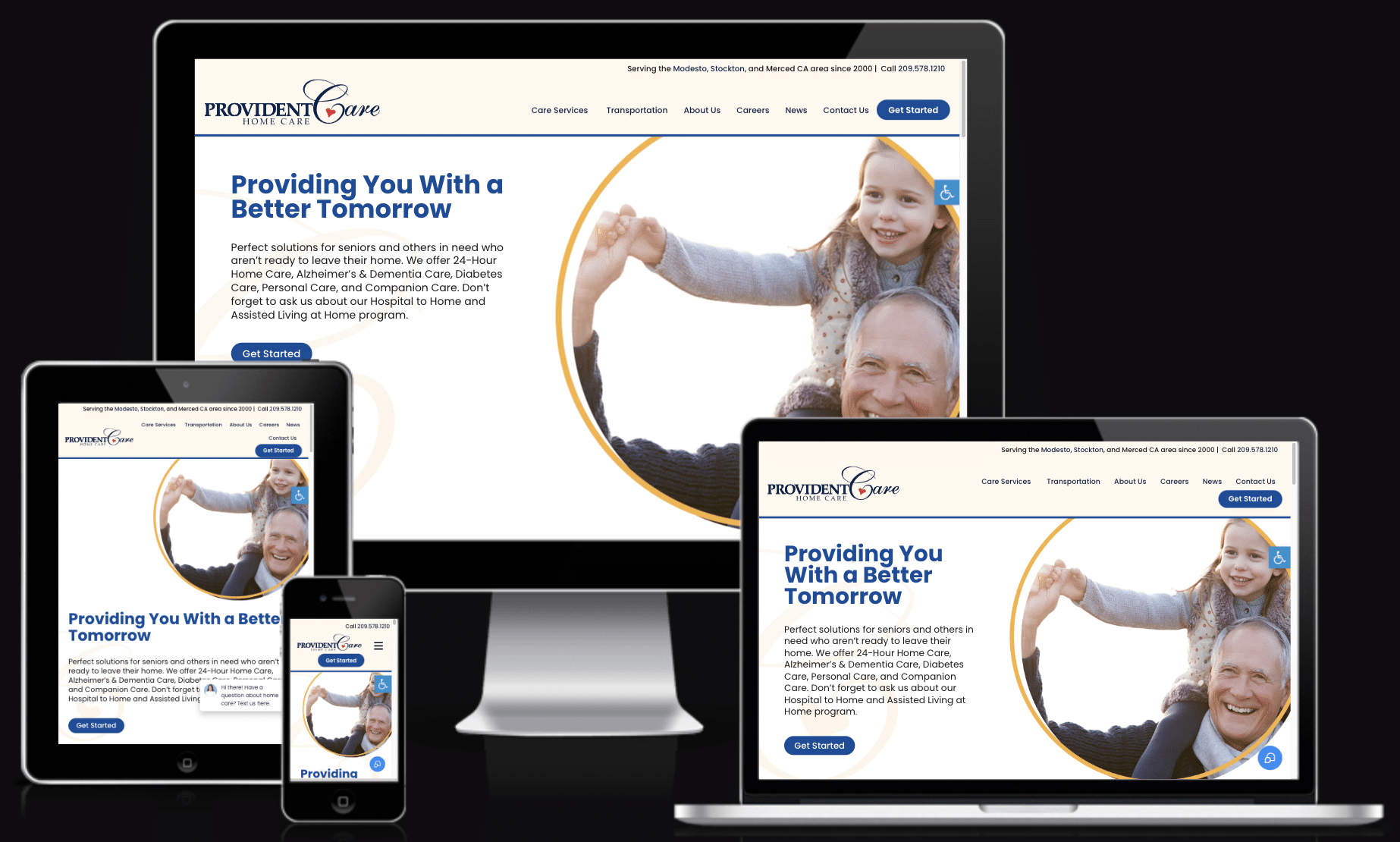 Provident Care Unveils New Website to Streamline Home Care Access for California Families